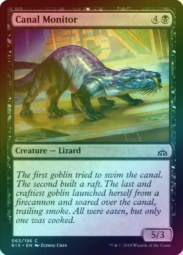 Canal Monitor (Foil) (RIX)