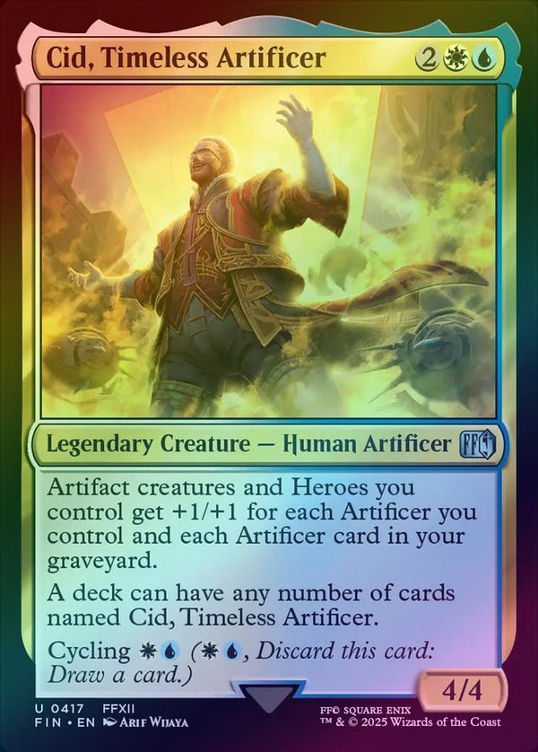 Cid, Timeless Artificer (417) (Foil) (FIN)
