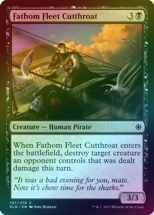 Fathom Fleet Cutthroat (Foil) (XLN)
