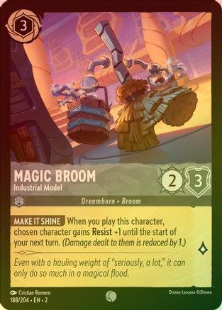 Magic Broom (Industrial Model) - 188/204 - Common (Foil)