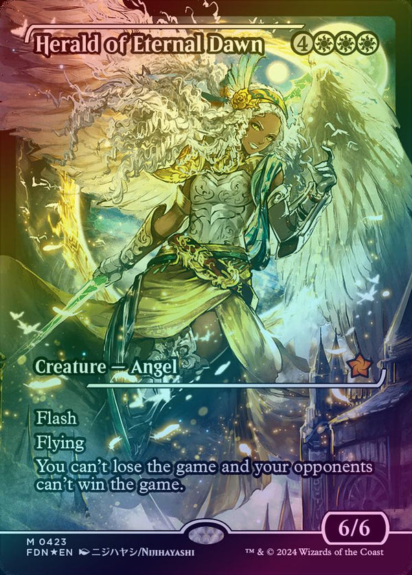 Herald of Eternal Dawn - Japan Showcase - English Language (Foil) (FDN)