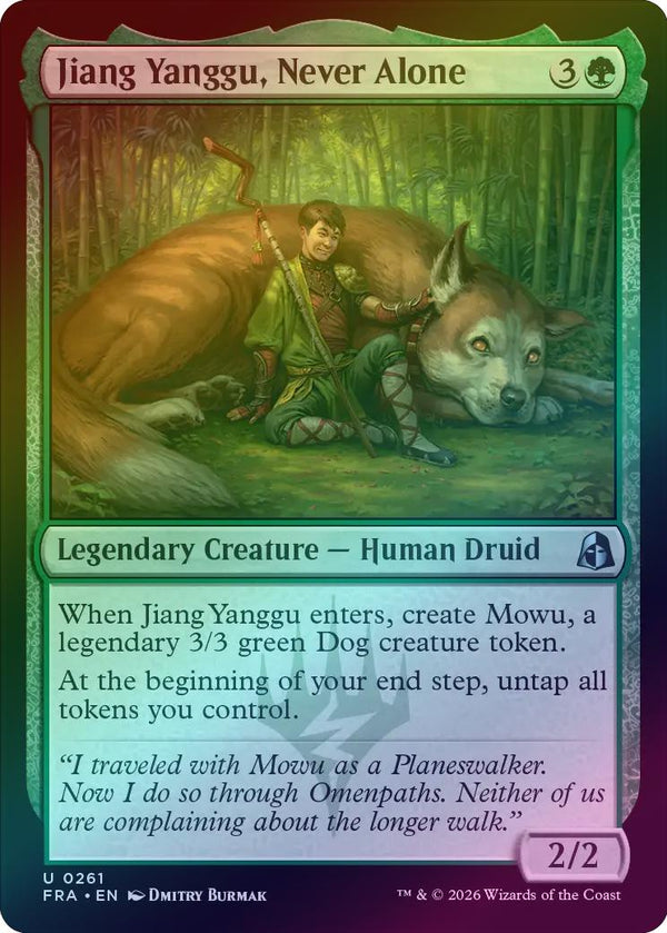 Jiang Yanggu, Never Alone (Foil) (FRA)