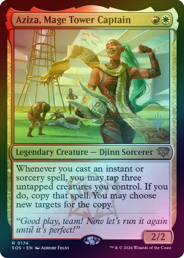 Aziza, Mage Tower Captain - Promo Pack (Foil) (PSOS)