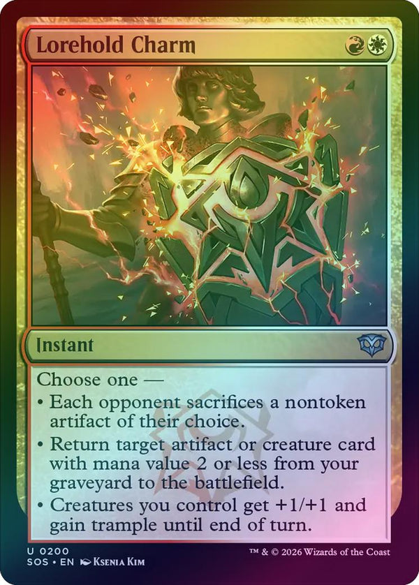 Lorehold Charm (Foil) (SOS)