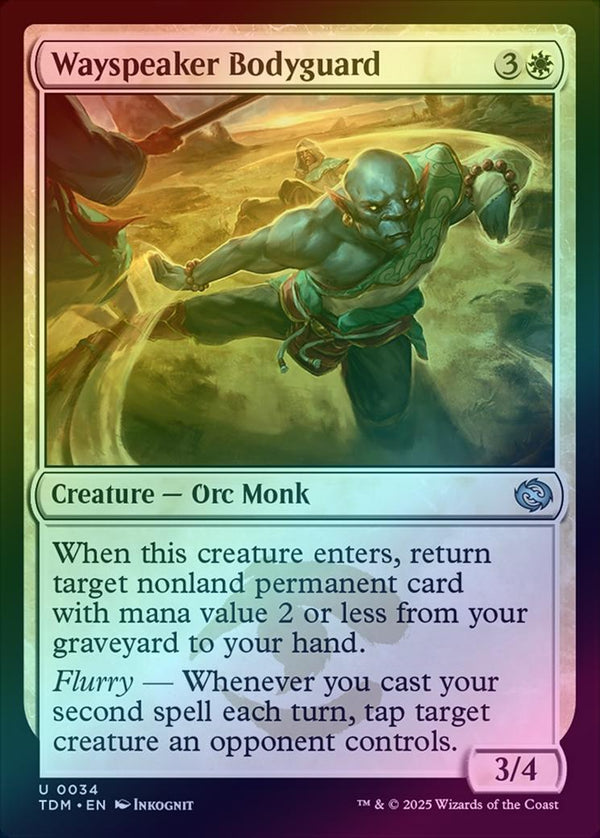 Wayspeaker Bodyguard (Foil) (TDM)