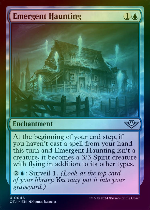 Emergent Haunting (Foil) (OTJ)