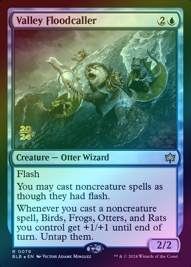 Valley Floodcaller - Prerelease Promo (Foil) (PBLB)