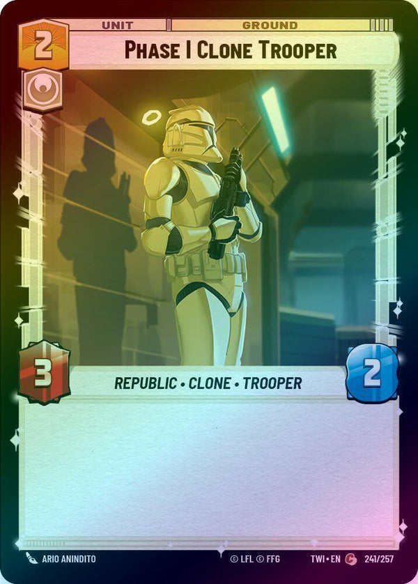 Phase I Clone Trooper - 241/257 - Common (Foil)