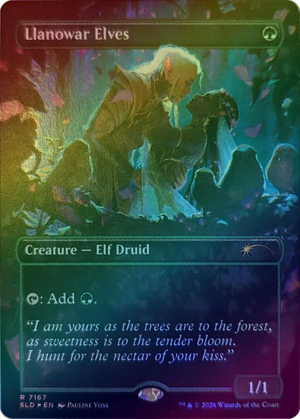 Llanowar Elves - Their Magic is Limitless (Foil) (SLD)