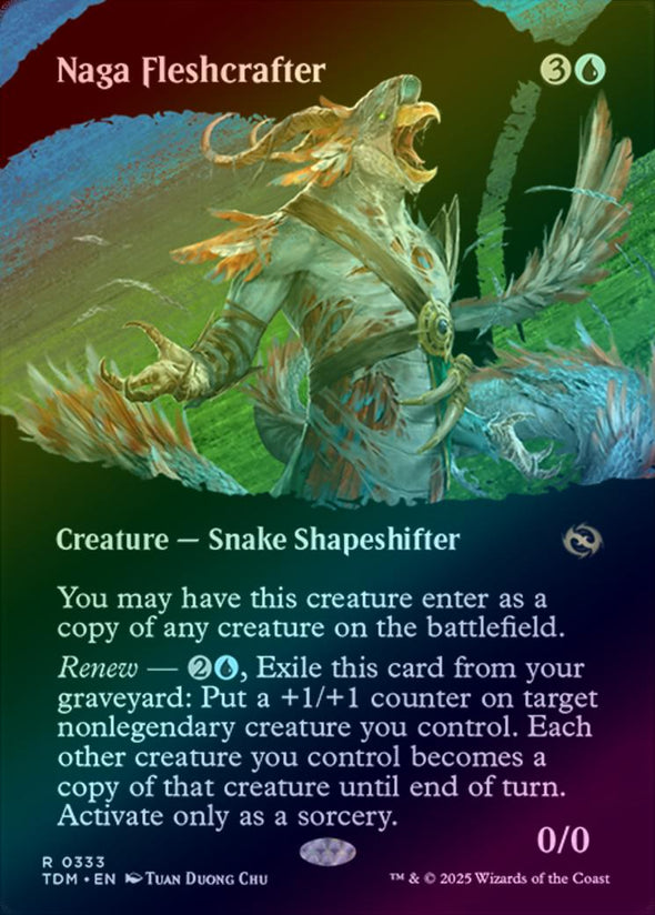 Naga Fleshcrafter - Clan Showcase (Foil) (TDM)
