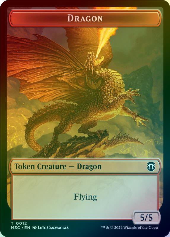Shapeshifter (008) // Dragon Token (Ripple Foil) (TM3C)