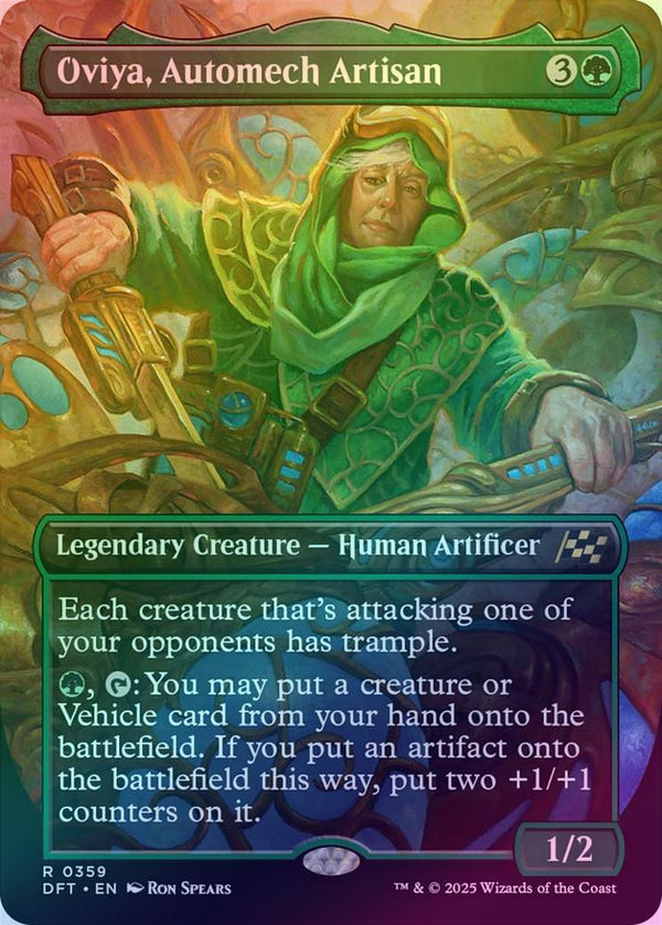Oviya, Automech Artisan - Borderless (Foil) (DFT)