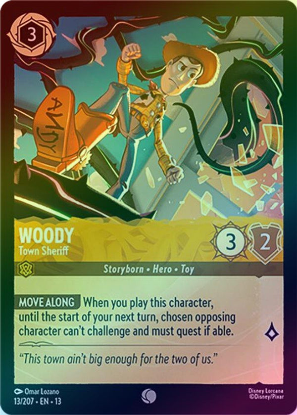 Woody (Town Sheriff) - 13/207 - Common (Foil)