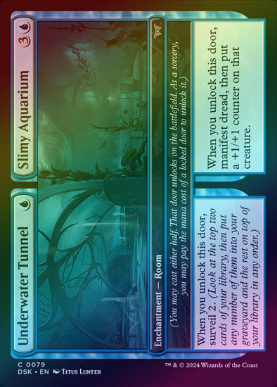 Underwater Tunnel // Slimy Aquarium (Foil) (DSK)