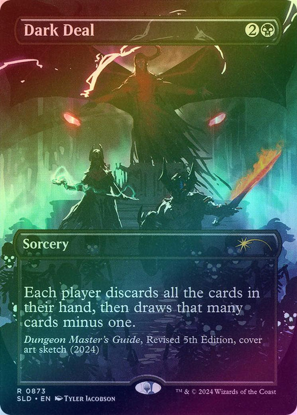 Dark Deal - Borderless (Rainbow Foil) (SLD)