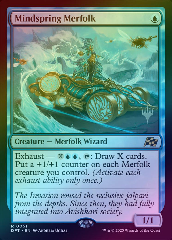 Mindspring Merfolk - Promo Pack (Foil) (PDFT)