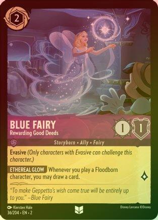 Blue Fairy (Rewarding Good Deeds) - 36/204 - Uncommon (Foil)