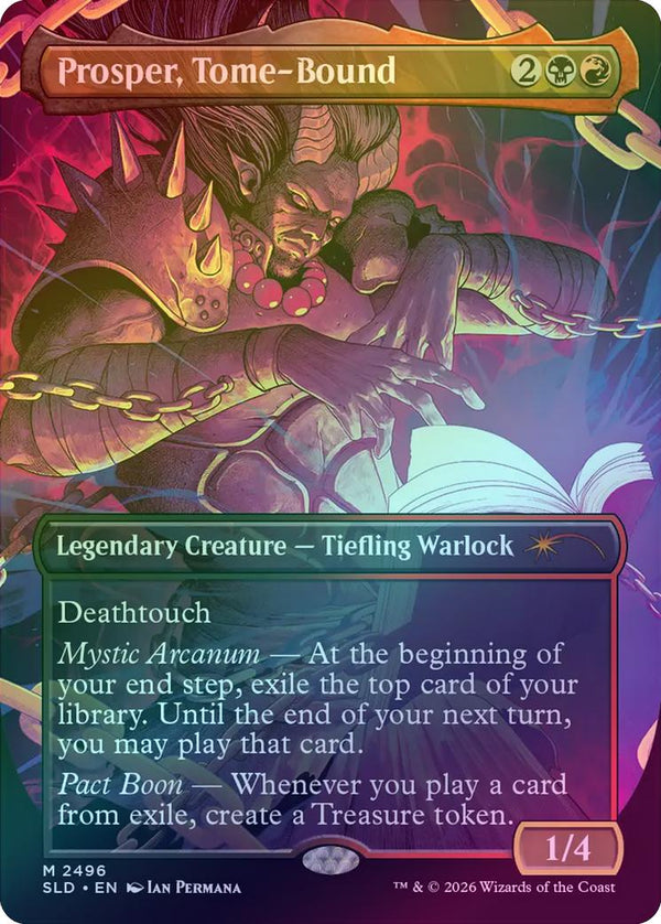 Prosper, Tome-Bound - D&D: Shadows Over Baldur's Gate (Foil) (SLD)