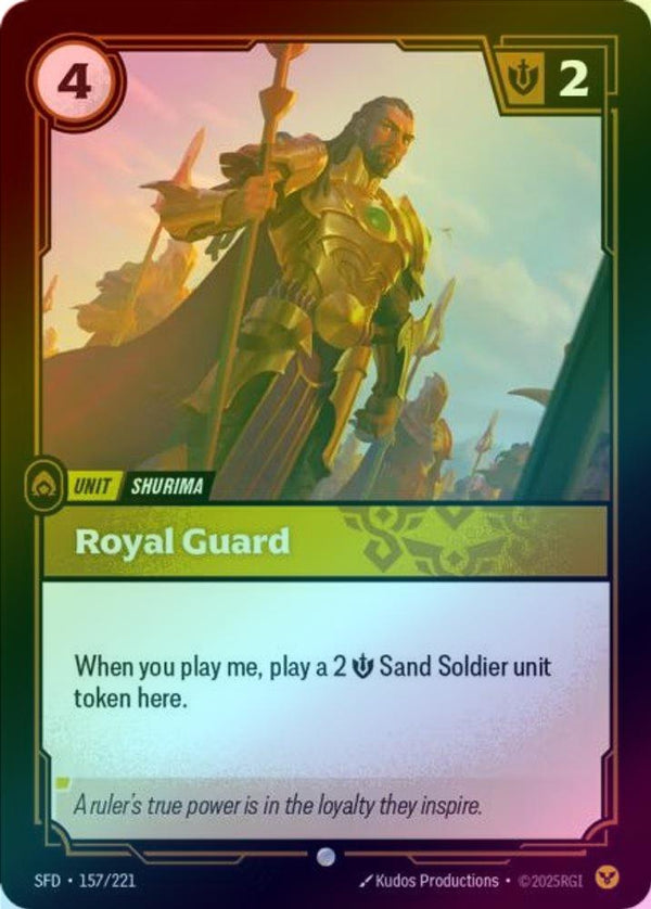 Royal Guard - 157/221 - Common (Foil)
