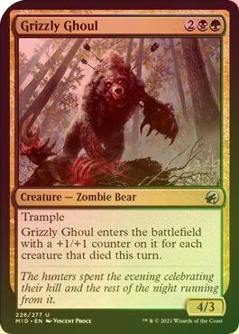 Grizzly Ghoul (MID) (Foil)