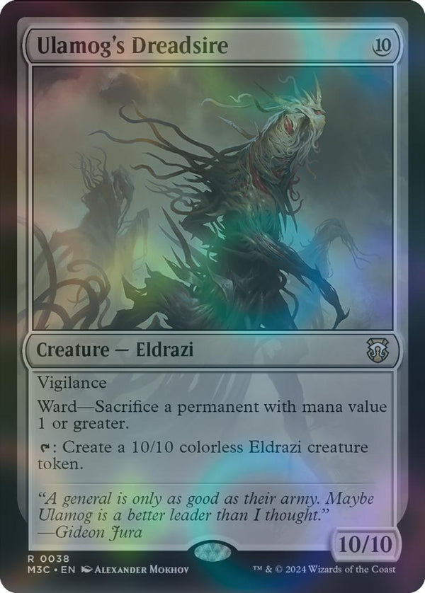 Ulamog's Dreadsire (Ripple Foil) (M3C)