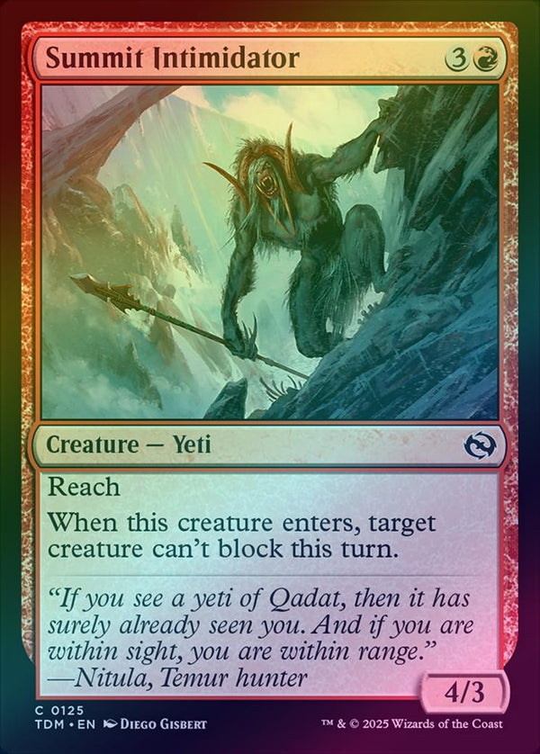 Summit Intimidator (Foil) (TDM)