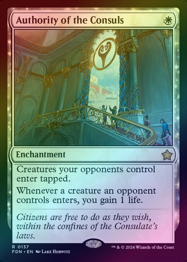 Authority of the Consuls (Foil) (FDN)