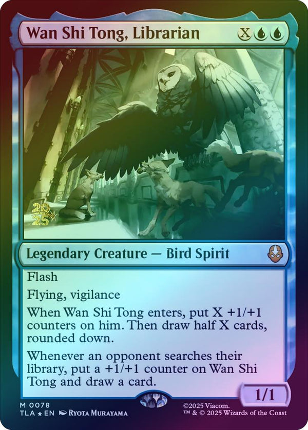 Wan Shi Tong, Librarian - Prerelease Promo (Foil) (PTLA)