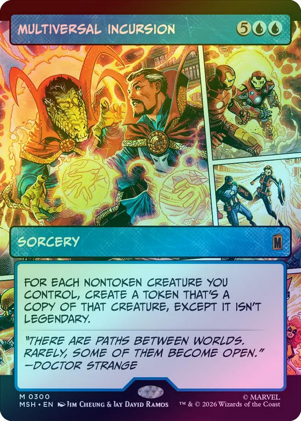 Multiversal Incursion - Panel Showcase (Foil) (MSH) (Pre-Order)