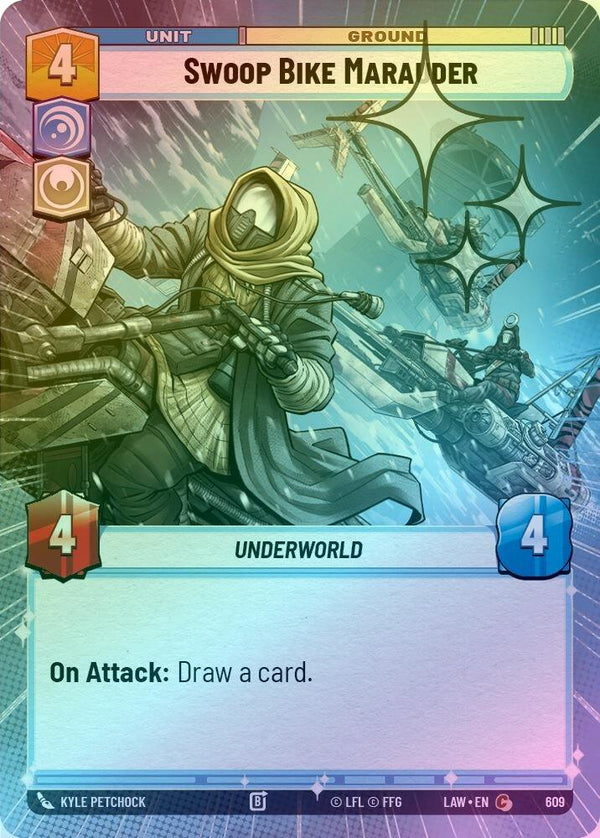 Swoop Bike Marauder (Hyperspace Foil) - 609 - Common (Foil)