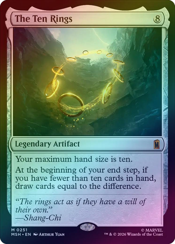 The Ten Rings (Foil) (MSH) (Pre-Order)