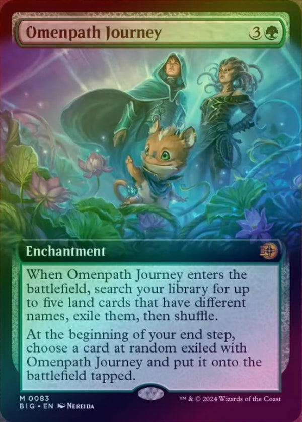 Omenpath Journey - Extended Art (Foil) (BIG)
