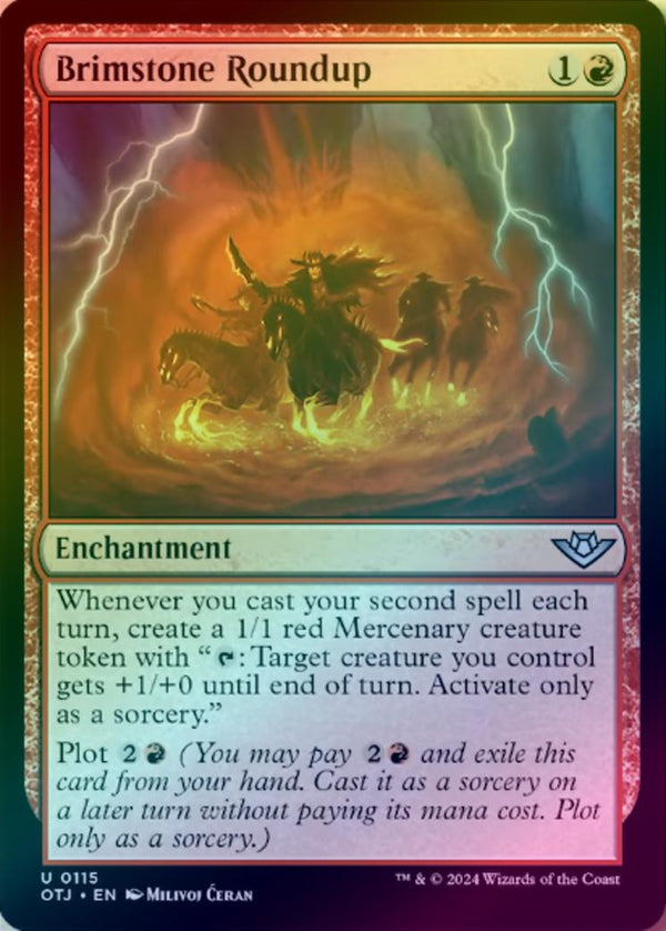 Brimstone Roundup (Foil) (OTJ)