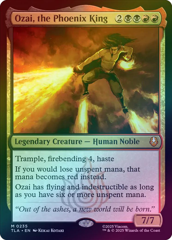 Ozai, the Phoenix King (Foil) (TLA)
