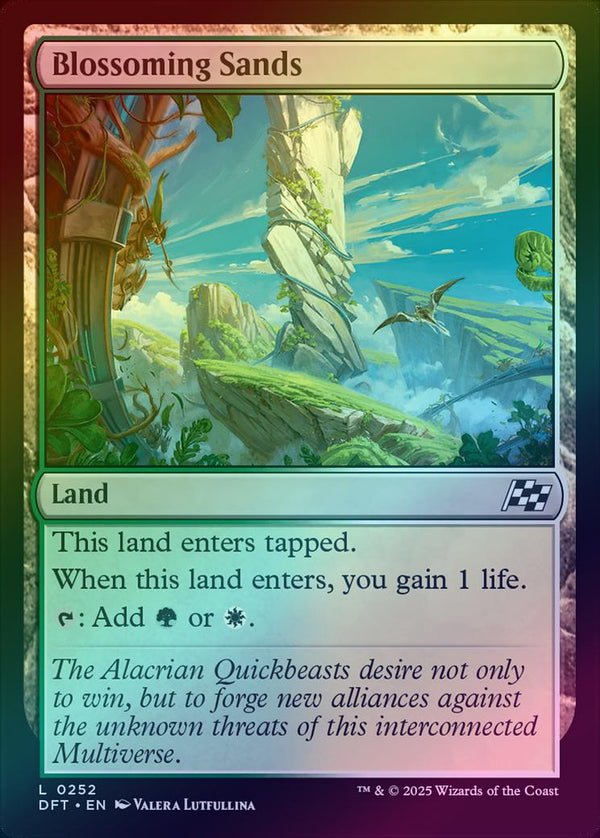 Blossoming Sands (Foil) (DFT)
