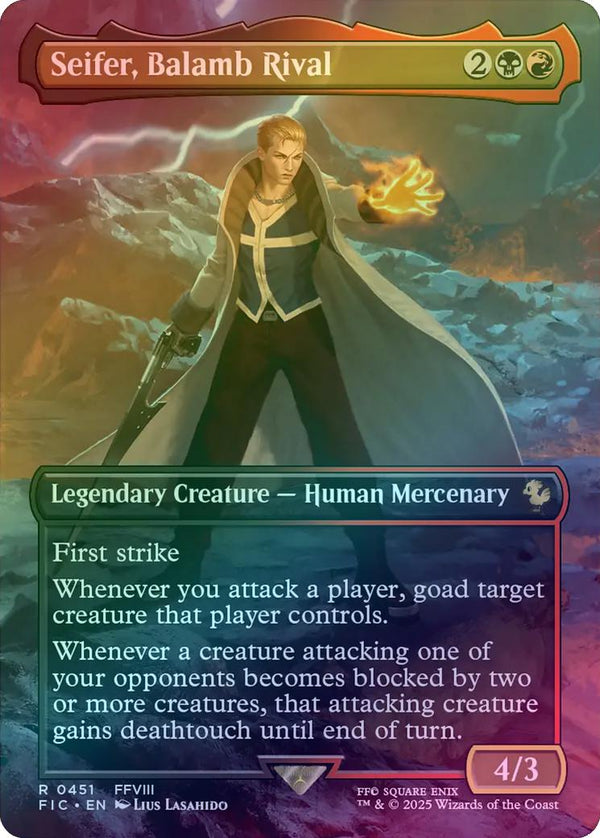 Seifer, Balamb Rival - Borderless (Foil) (FIC)
