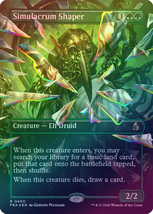 Simulacrum Shaper - Shattered Mirror (Facet Foil) (FRA)