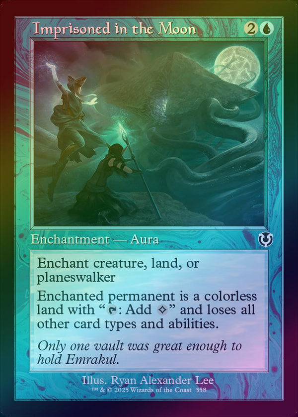 Imprisoned in the Moon - Retro Frame (Foil) (INR)