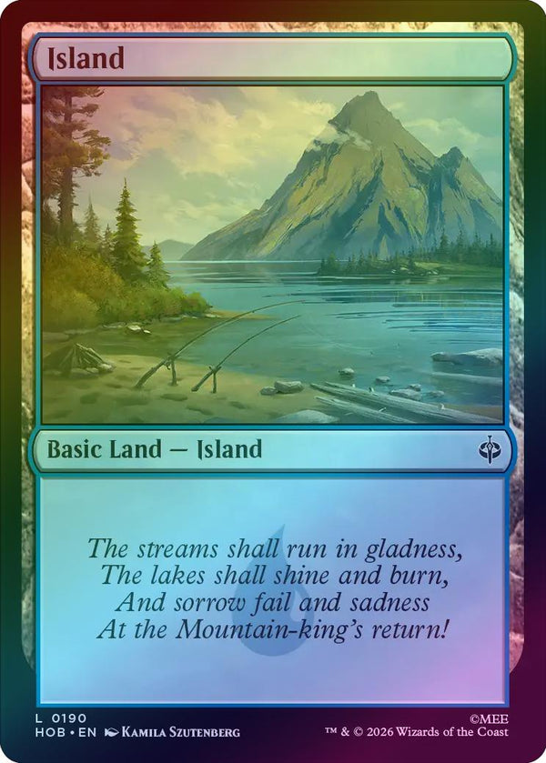 Island (190) (Foil) (HOB)