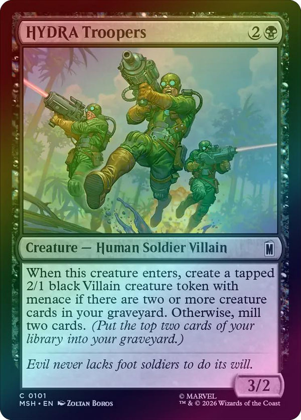 HYDRA Troopers (Foil) (MSH) (Pre-Order)