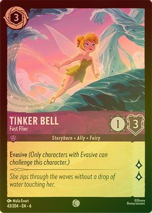 Tinker Bell (Fast Flier) - 43/204 - Common (Foil)