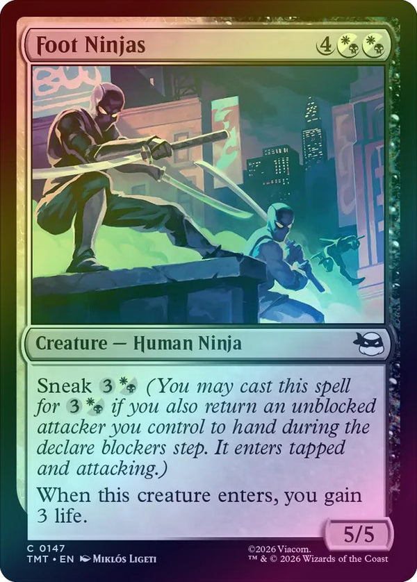 Foot Ninjas (Foil) (TMT)