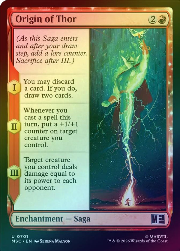 Origin of Thor (Foil) (MSC)