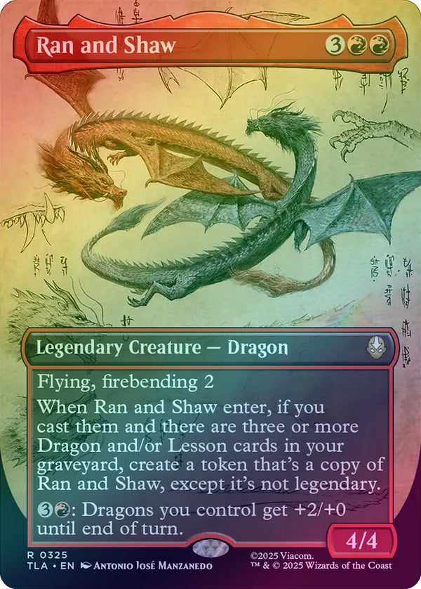 Ran and Shaw - Borderless Field Notes (Foil) (TLA)