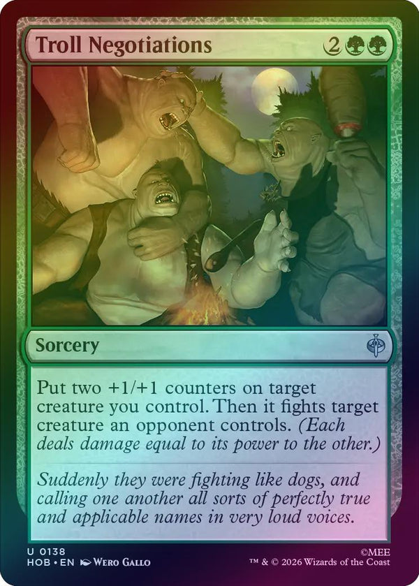 Troll Negotiations (Foil) (HOB) (Pre-Order)