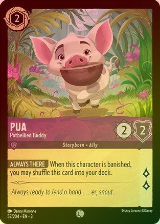 Pua (Potbellied Buddy) - 53/204 - Common (Foil)