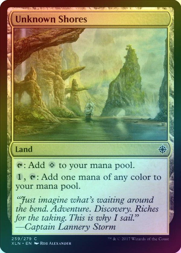 Unknown Shores (Foil) (XLN)