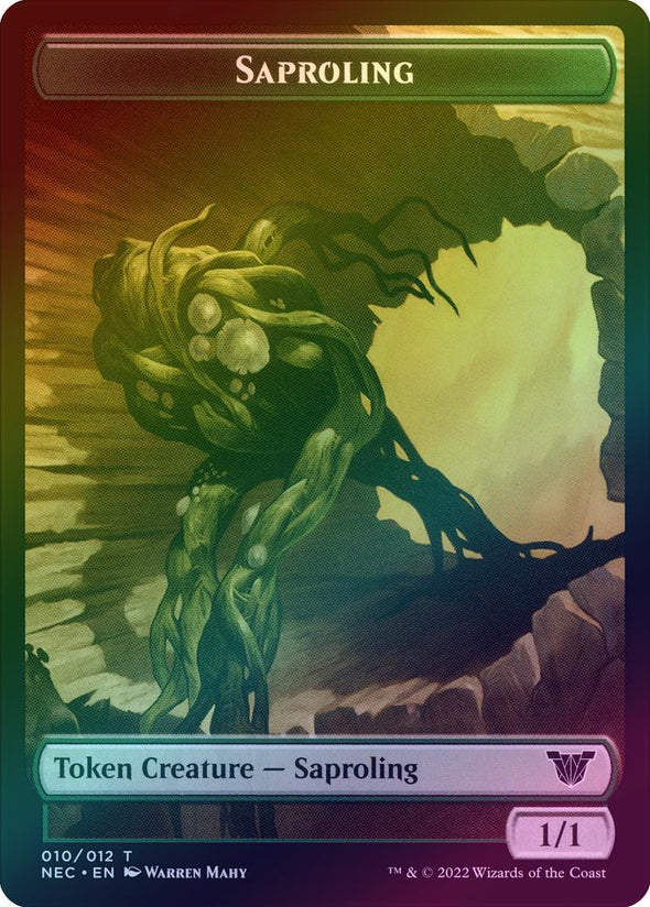 Saproling // Spirit (002) Token (Foil) (TNEC)