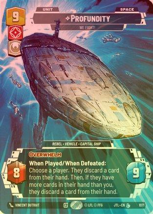 Profundity - We Fight! (Prestige) - 1071 - Legendary (Foil)