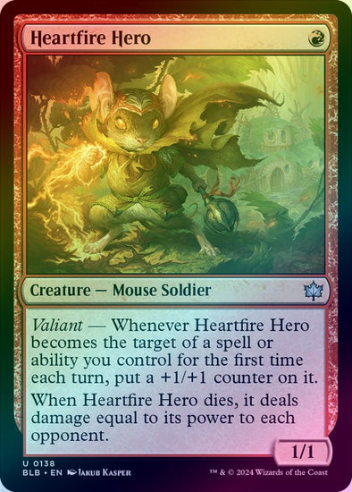 Heartfire Hero (Foil) (BLB)